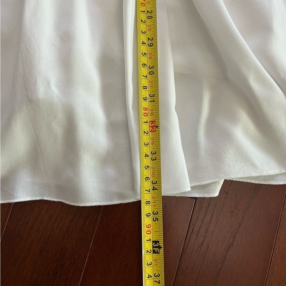 Brandy Melville White maxi tiered skirt one size fully lined excellent condition - Picture 4 of 12